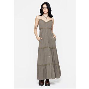 Sara Tiered Lace Maxi Cami Dress